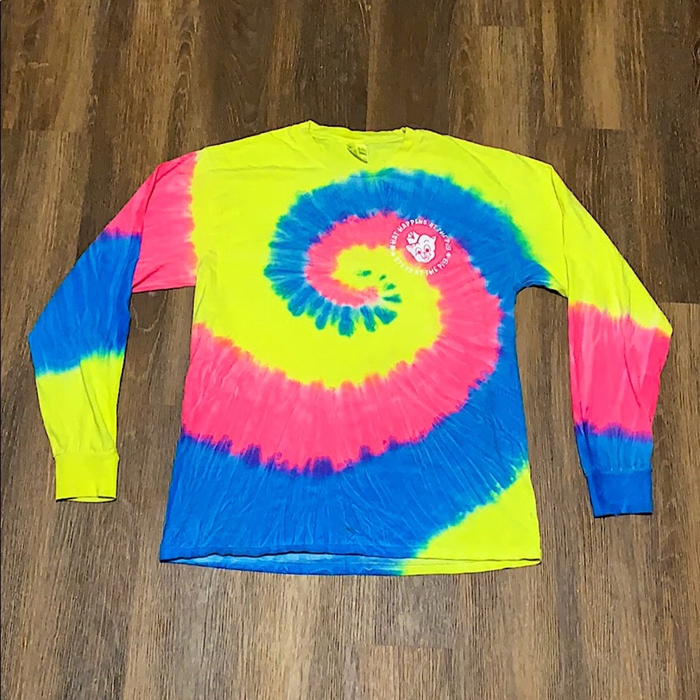 Piggly Wiggly Longsleeve Tie-Dye